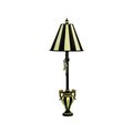 Elk Home Carnival Stripe 32'' High 1-Light Table Lamp - Antique Black 91-234